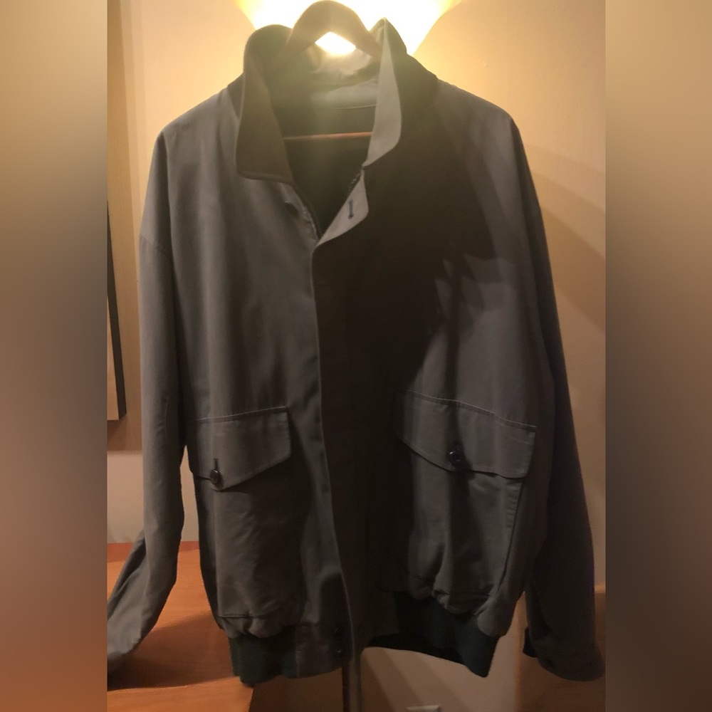 BURBERRYS Mens Brushed Cotton Jacket with wool lining.